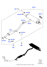 LR117492 - Land Rover ACTUATOR - ELECTRONIC EXHAUST VALVE