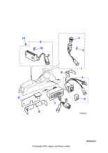 DBC4975 - Jaguar Power seat switch