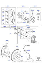 LR021253 - Land Rover Kit - Caliper Brake Pad