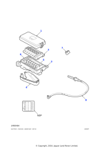 YMZ100990 - Land Rover Harness Floor