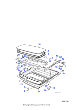 AGU2540J - Jaguar Blind rivet nut