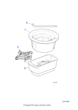XR854216 - Jaguar Car lifting jack