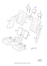T2H44023QTQ - Jaguar Headrest