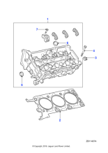 XR857982 - Jaguar Gasket-Cylinder Head