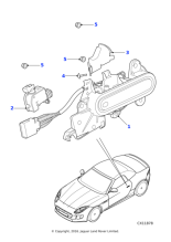 T2R1087PVS - Jaguar Door handle