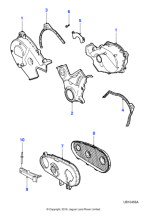 C2S50773 - Jaguar Engine cover
