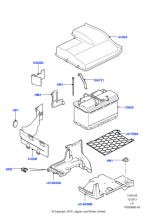 LR015119 - Land Rover Cover - Battery Box