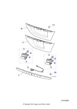C2C22894 - Jaguar Retaining clip
