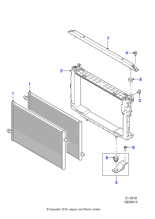 T4K9610 - Jaguar Radiator