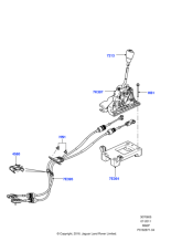 LR001199 - Land Rover Knob - Control Lever