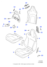 T2R22018QHV - Jaguar Squab cover