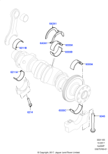 LR140926 - Land Rover Bearing - Connecting Rod