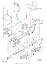 T4A39588 - Jaguar Steering rack and pinion