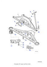 MJA3701AA - Jaguar Mounting bracket