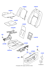 HGA500600 - Land Rover Pad - Seat Back
