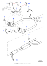 C2D54166 - Jaguar Heated oxygen sensor