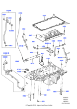 LR017918 - Land Rover Pan - Engine Oil