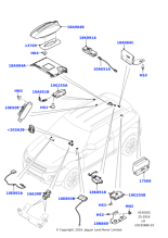 LR070160 - Land Rover SIGNAL COMBINER - DAB