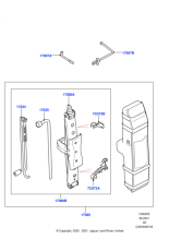 LR133566 - Land Rover Kit - Jack