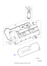 AJ811311 - Jaguar Camshaft cover