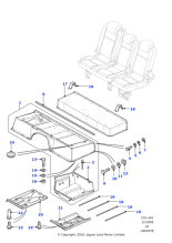 ADH710210 - Land Rover Base assembly-front seat mounting