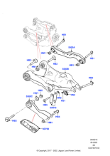 LR128497 - Land Rover Arm - Rear Suspension