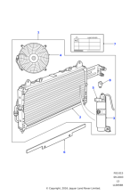 JRP100060 - Land Rover Fan assembly-condenser