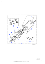 AEU1697 - Jaguar Retaining ring kit