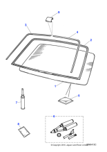 JLM20452 - Jaguar Glass bonding adhesive