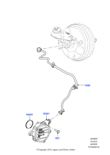 LR009388 - Land Rover Pump - Vacuum