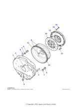 UQB500030 - Land Rover Plate-clutch-driven