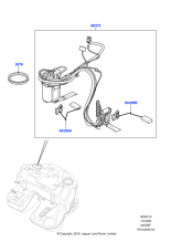 WGQ500020 - Land Rover Seal-fuel pump unit tank