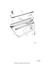 RTC2938PA - Jaguar Door casing