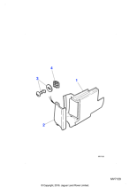 AGU1877LDY - Jaguar Turnbuckle stud