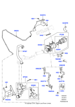 LR026218 - Land Rover Hose - Air