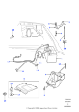 YTV100000 - Land Rover Cable-negative gearbox to body