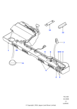 JTB100340 - Land Rover Switch assembly-air conditioning rotary