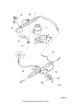 MNE3999AA - Jaguar Hose