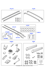 LR023816 - Land Rover Cover - Roof Rack Slat