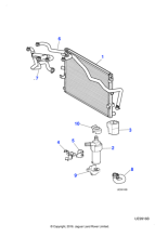 XR832812 - Jaguar Inlet hose