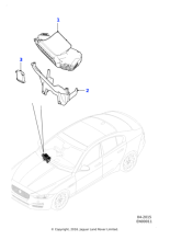 T2H26158 - Jaguar Head up display (HUD)