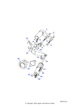 514244 - Land Rover Kit-repair clutch slave cylinder