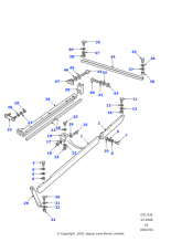 LR023164 - Land Rover Channel assembly-sill