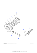 STC3236 - Land Rover Bearing intermediate shaft assembly