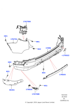 Towing System - Towing Valance, 5 Seat or 5+2 Seat without Spare Wheel AWD, 20MY onwards