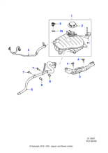 C2D5584 - Jaguar Return hose