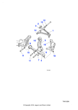 JLM21172 - Jaguar Lower wishbone
