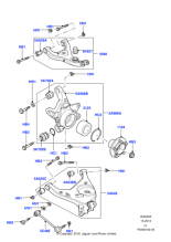 LR023713 - Land Rover Arm - Rear Suspension