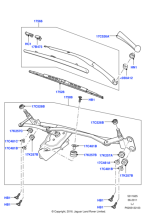 LR016989 - Land Rover Arm And Pivot Shaft