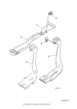 XR813308 - Jaguar Air duct